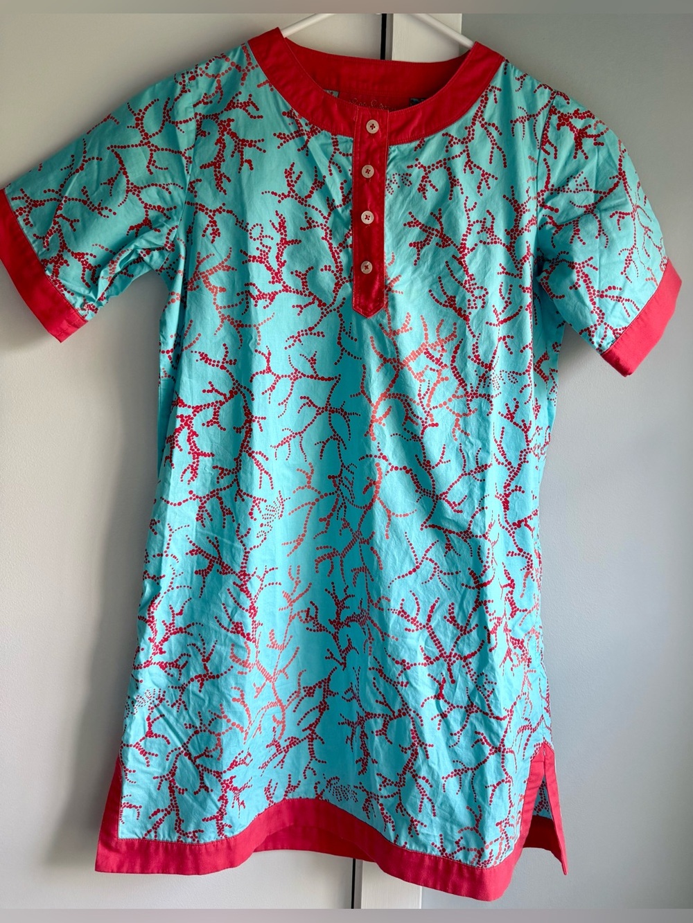 Lilly Pulitzer Girl’s Coral Pattern Dress